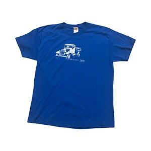 Bluegrass Band Tee - The Woodstove Flapjacks String Band Size XL